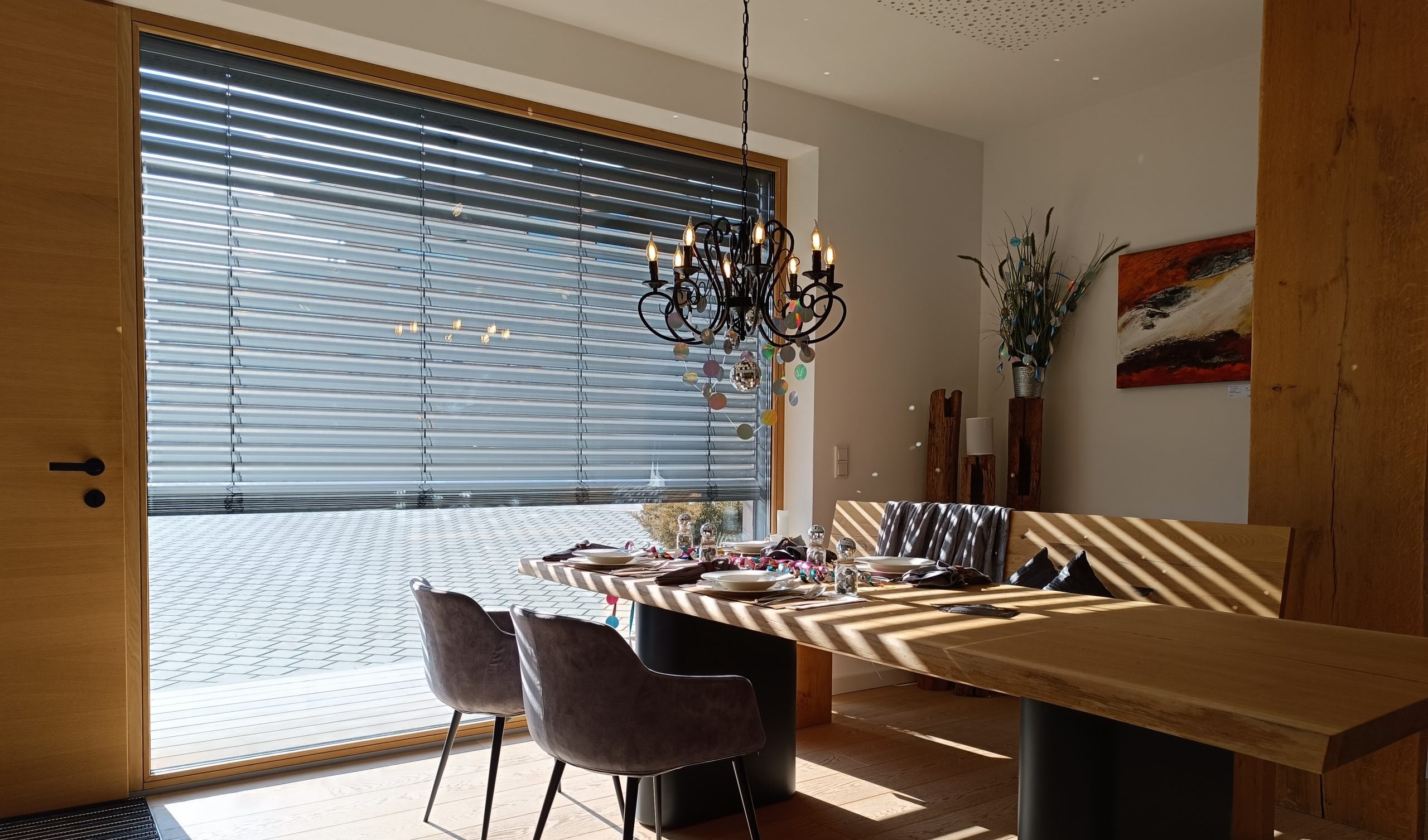 Essbereich mit hochwertigem Ausbau